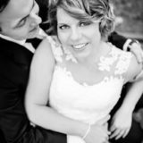 Hochzeitsfotografie Taunus Braut schwarzweiss