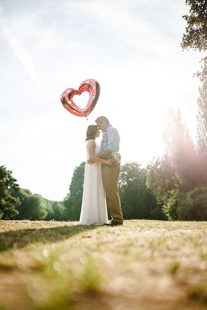 Hochzeitsportraits Fotos Sonnenuntergang